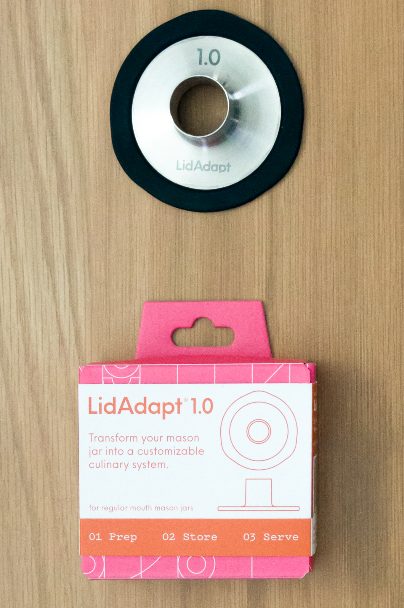 LidAdapt 1.0 (for regular mouth jars)