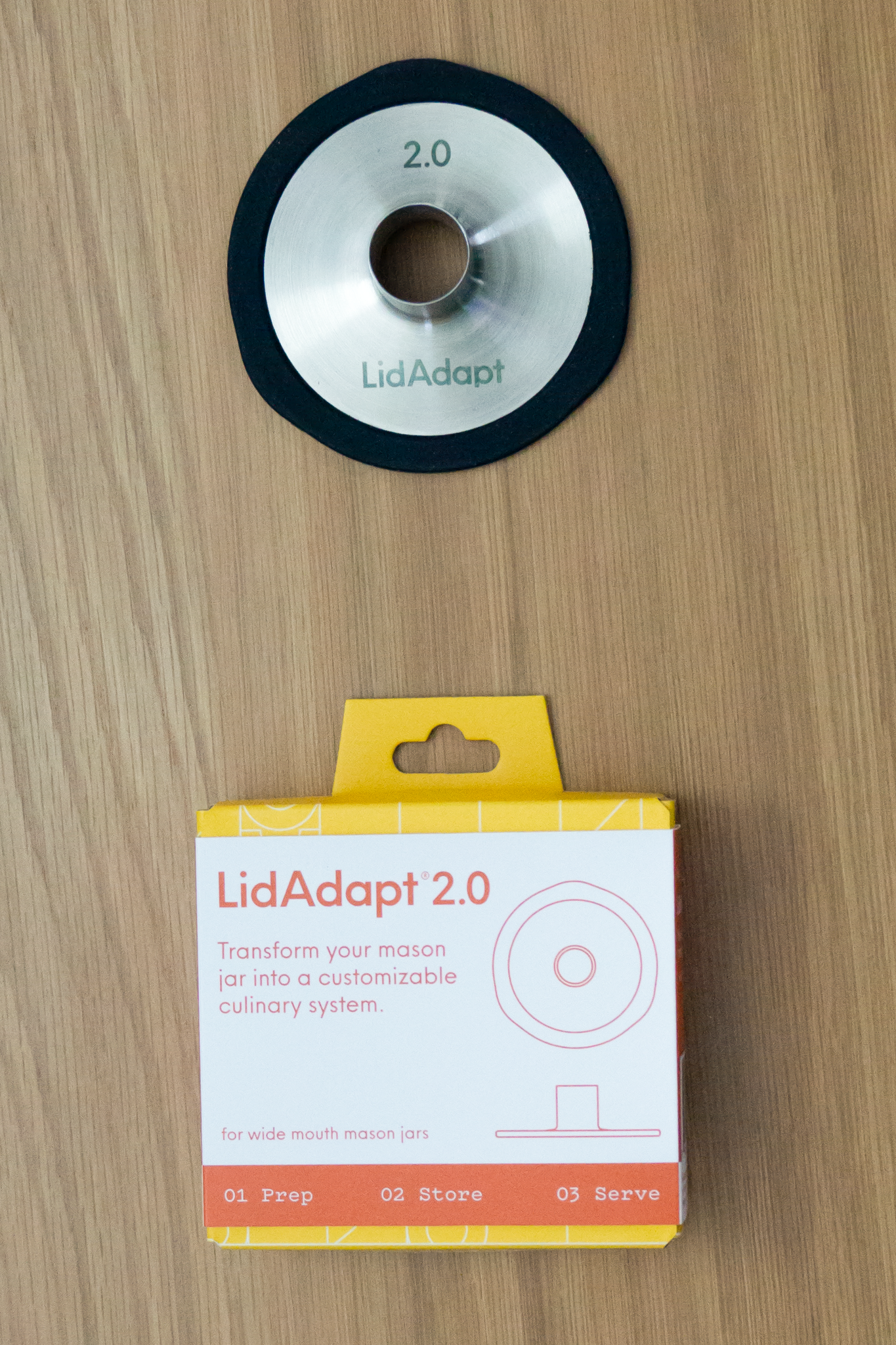 LidAdapt 2.0 (for wide mouth jars)